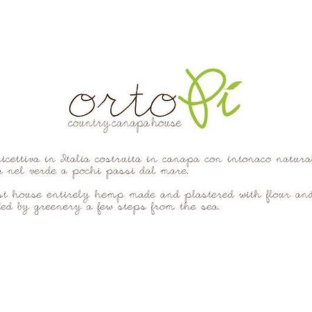 Ortopi Country Canapa House Porto Recanati Exterior foto